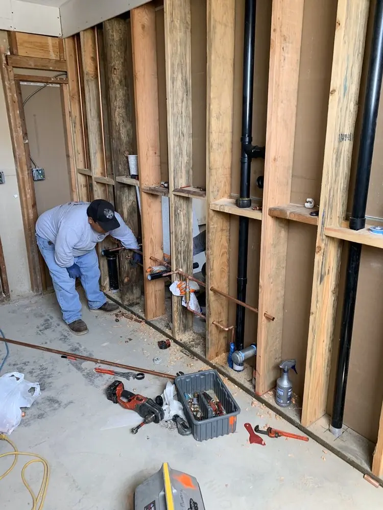 Commercial rough-in plumbing for Commercial Plumbing in Bethpage